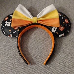 Loungefly Disney Spooky Mice Candy Corn Halloween Headband Minnie Mickey Ears